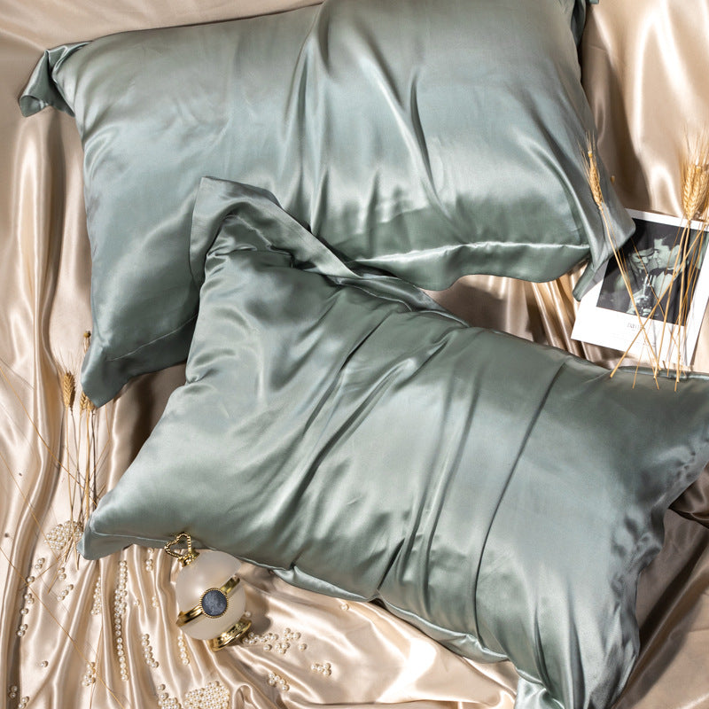 Naylani Seiden Kissenbezug in Jade Grün – Angeleyes & Beauty