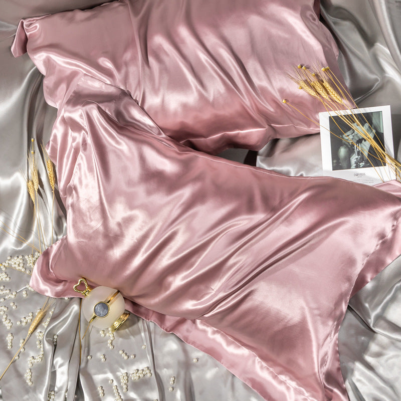 Naylani Seiden Kissenbezug in Pink – Angeleyes & Beauty